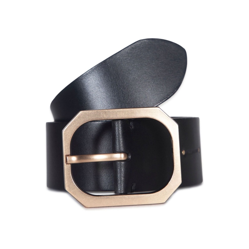 AllSaints Black 45MM Contour Belt