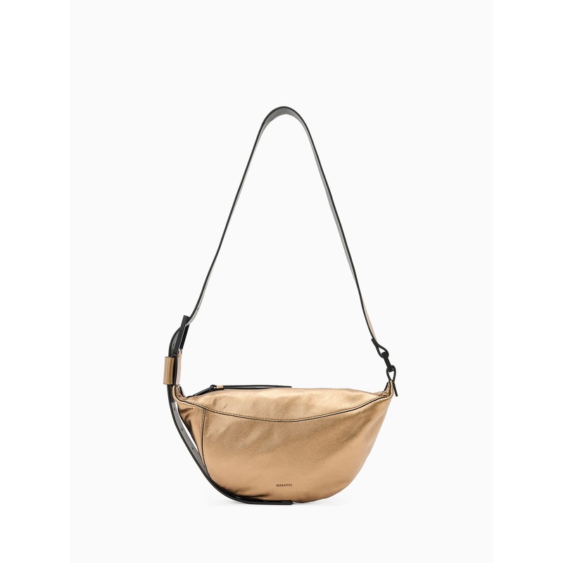 AllSaints Yellow Luna Cross-Body Bag