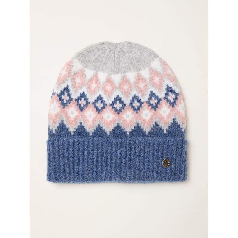 FatFace Frankie Grey Beanie