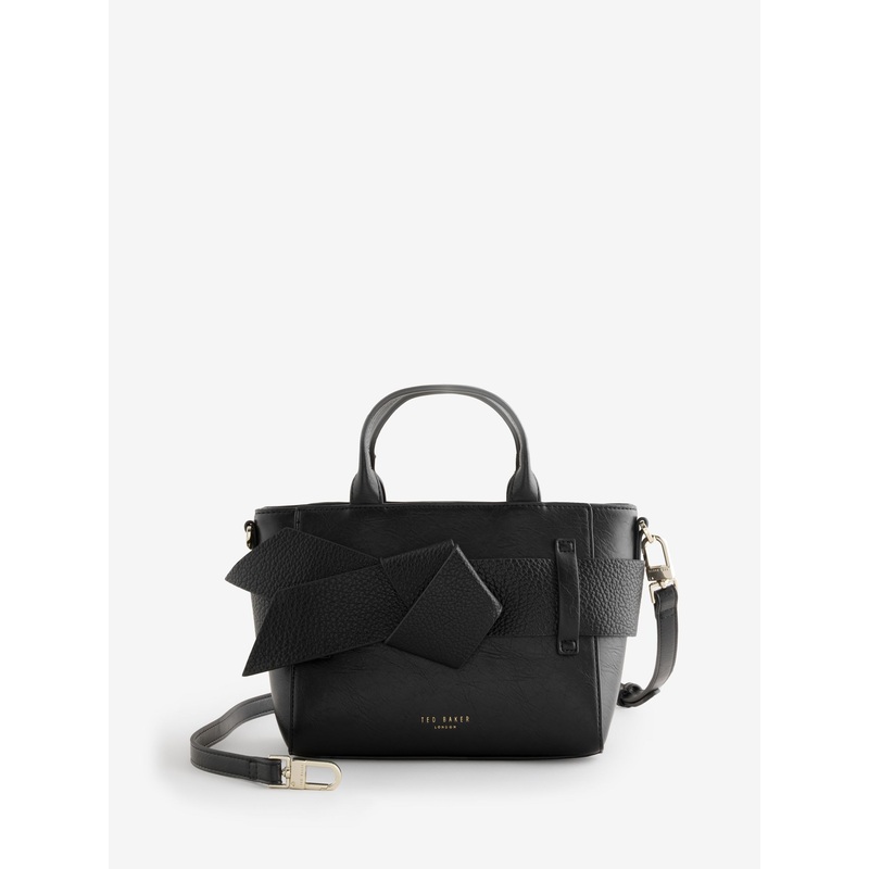 Ted Baker Black Jimisie Mini Knot Bow Bag