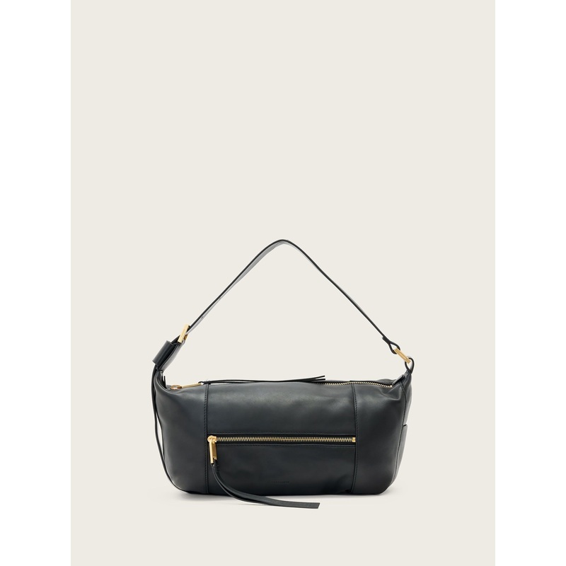 AllSaints Black Vega Shoulder Bag