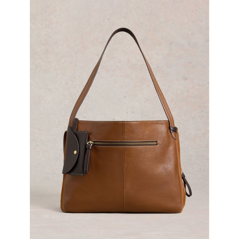 White Stuff Brown Hettie Leather Bag