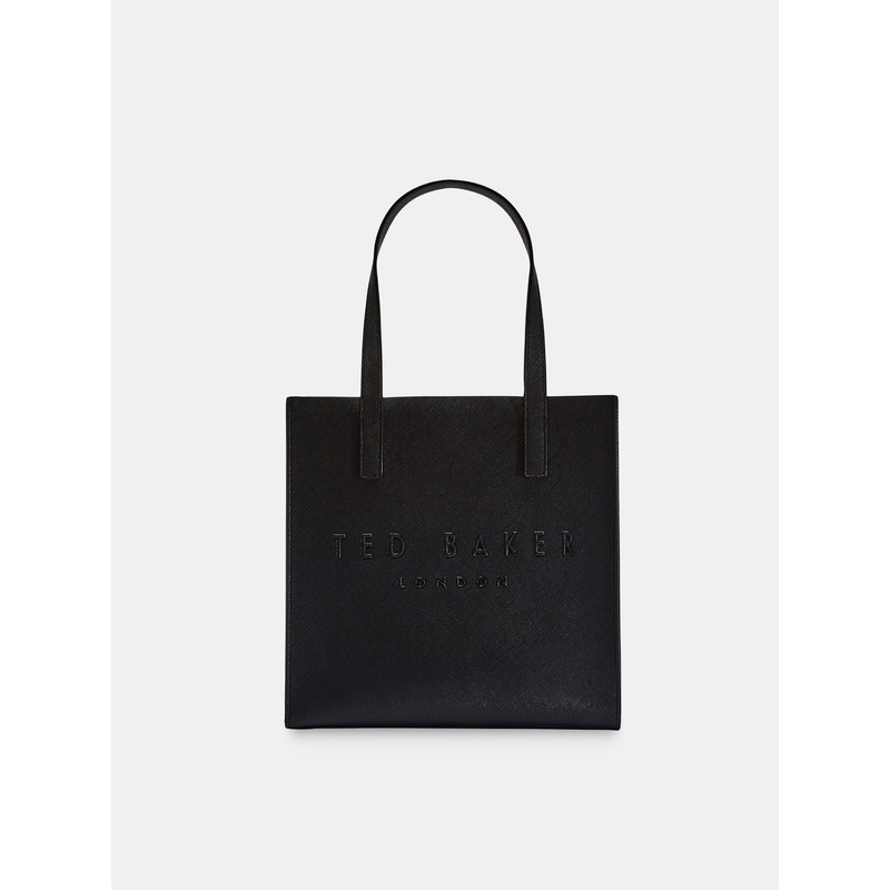 Ted Baker Black Seacon Crosshatch Small Icon Bag