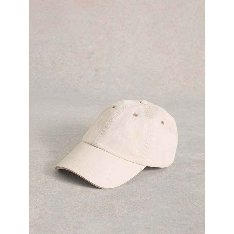 White Stuff Natural 100% Cotton Baseball Cap