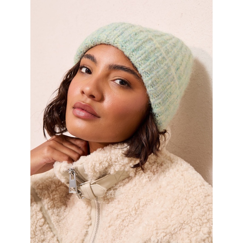 Friends Like These Mint Green Cosy Knitted Beanie Hat