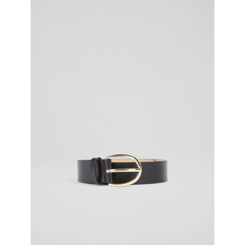 LK Bennett Julian Classic Black Jean Belt