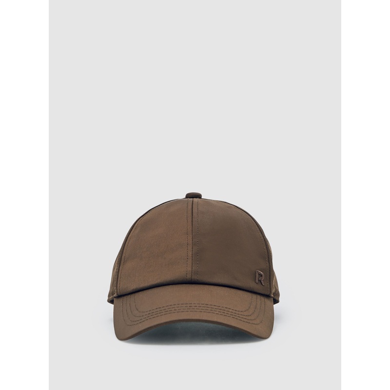 Reiss Chocolate Nicole Logo-Embroidered Baseball Cap