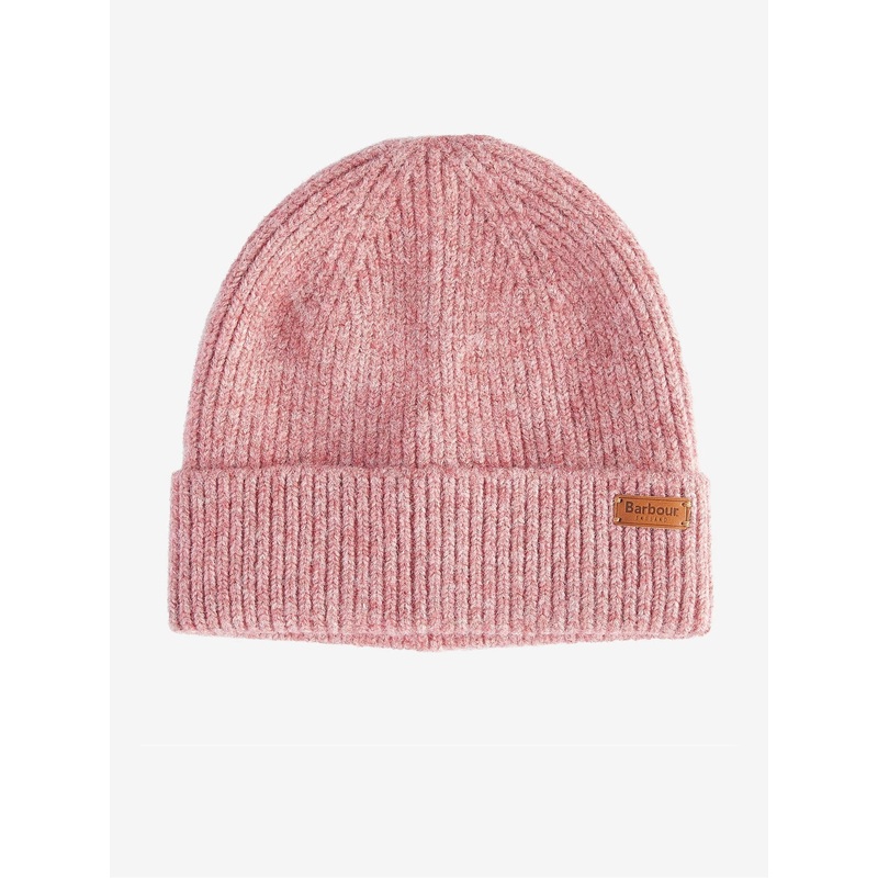 Barbour Pink Pendle Beanie Hat