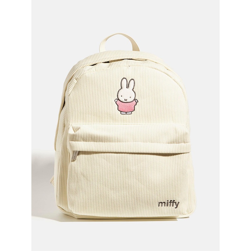 Skinnydip White Miffy x Skinnydip Ecru Backpack