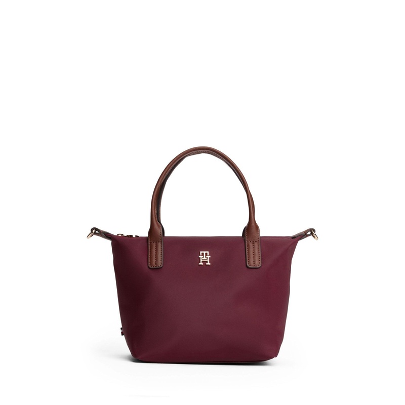 Tommy Hilfiger Red Webbing Cross-Body Tote Bag
