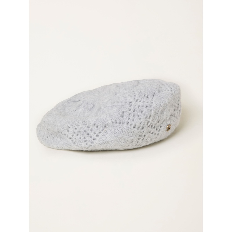 FatFace Grey Knitted Beret