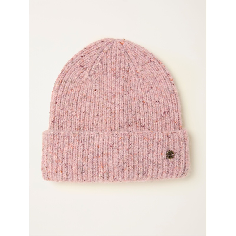 FatFace Pink Nep Beanie