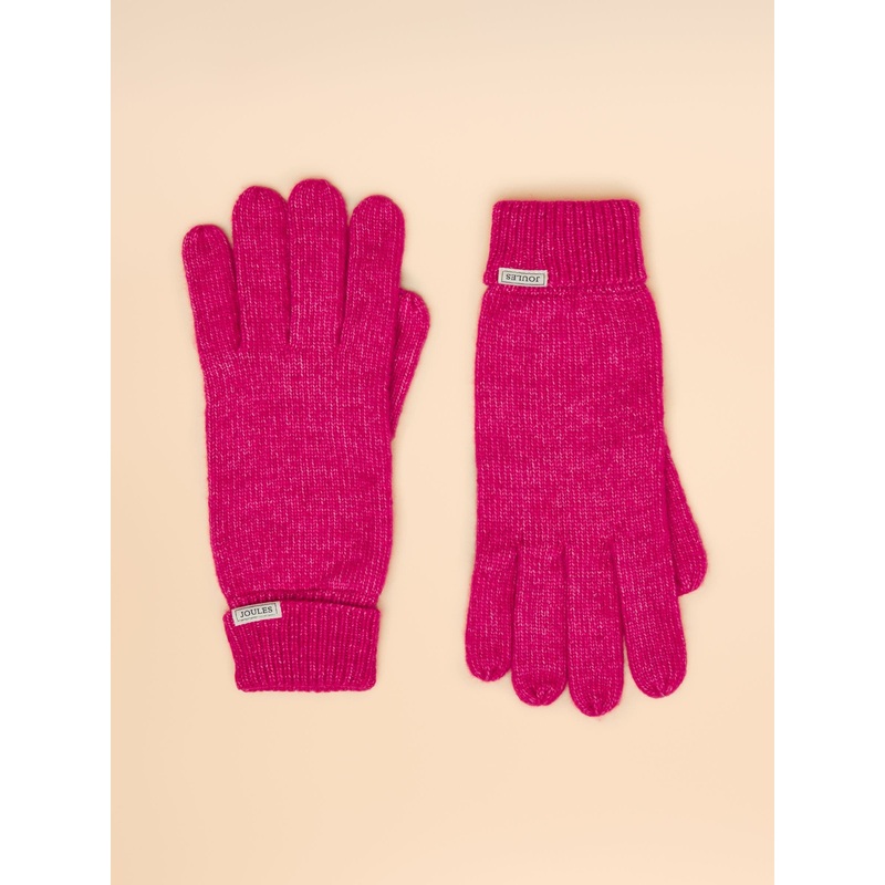 Joules Rosa Pink Gloves