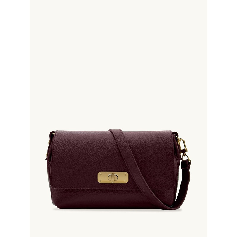 Apatchy Red The Maisie Midi Leather Bag