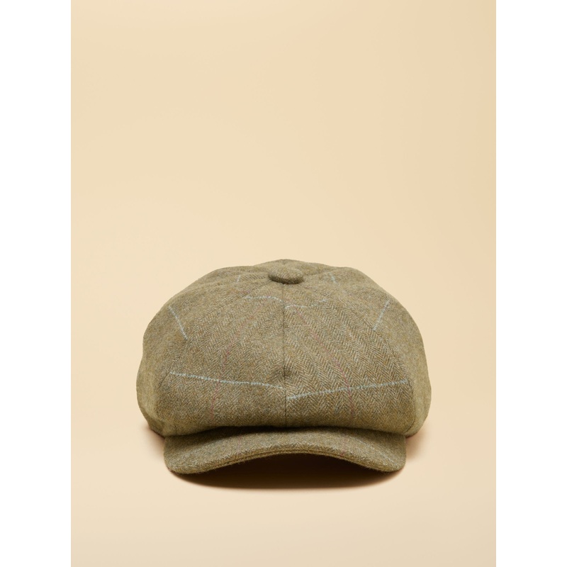 Joules Harrogate Green Baker Boy Hat