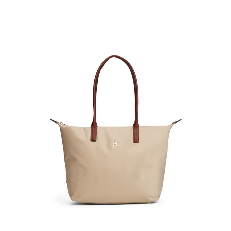 Tommy Hilfiger Natural Monogram Tote Bag