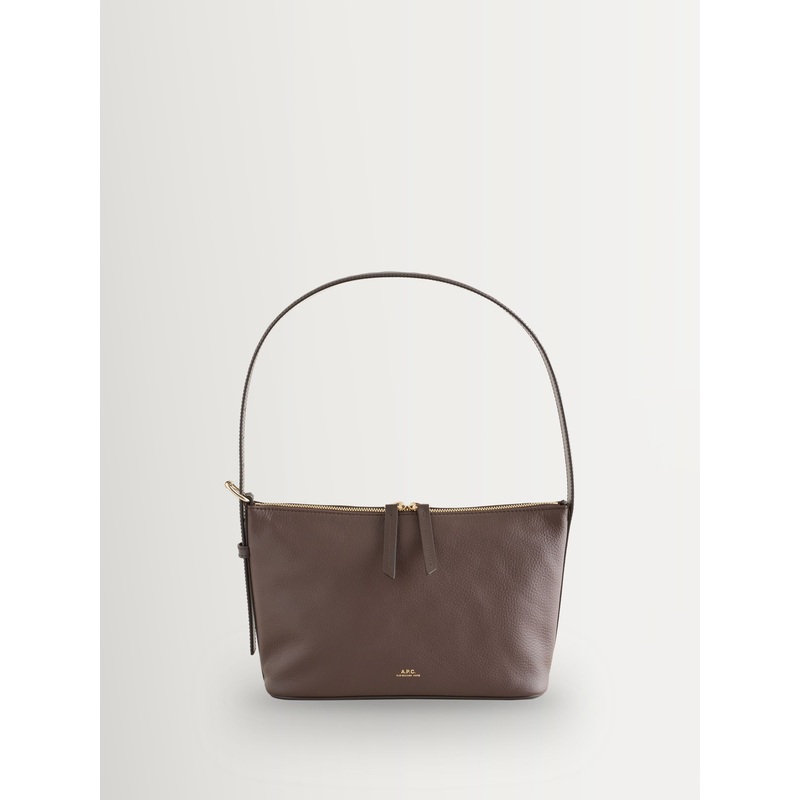 A.P.C. Brown Sac Vera Shoulder Bag