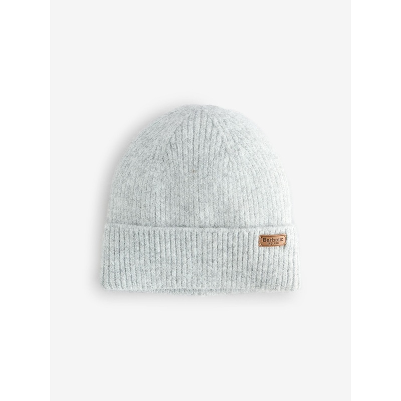 Barbour Grey Pendle Beanie Hat