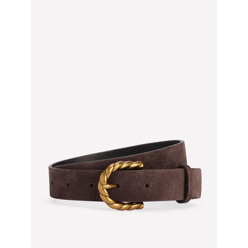 Boden Brown Twist Buckle Belt