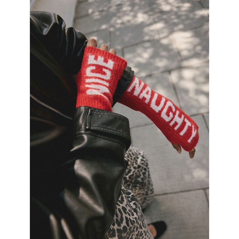 Rockett St George Red Naughty & Nice Handwarmers