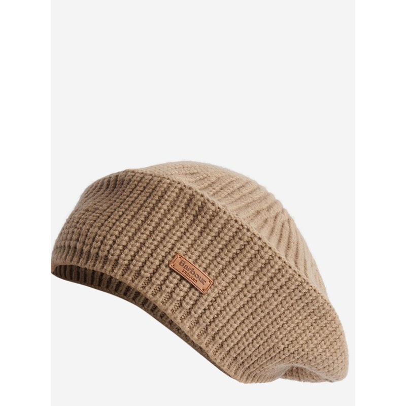 Barbour Beige Beldon Knitted Cap