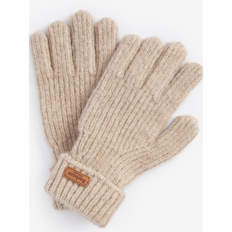 Barbour Cream Pendle Knitted Gloves