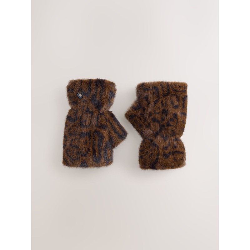 Rockett St George Animal Faux Fur Handwarmers