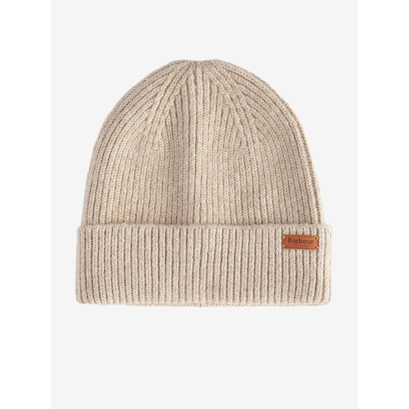Barbour Cream Pendle Beanie Hat