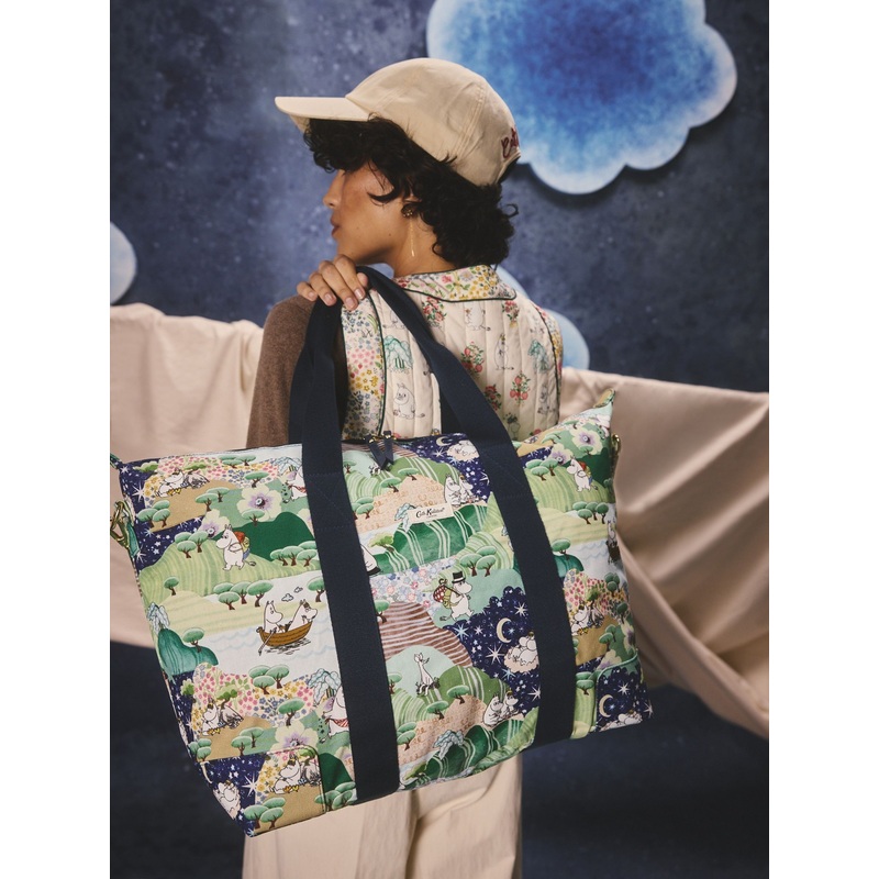 Cath Kidston Green Valley Moomins Overnight Packable Bag