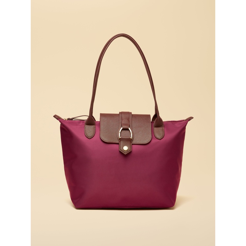Joules Edie Berry Red Shopper bag