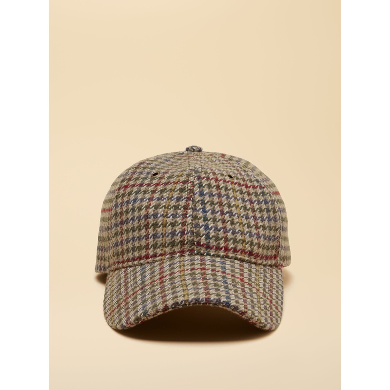 Joules Unisex Perry Multi Tweed Baseball Cap
